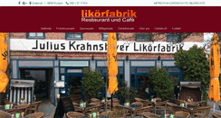 Desktop Screenshot of cafes-in-rostock.de